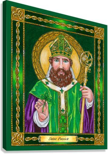 Canvas Print - St. Patrick by Brenda Nippert - Trinity Stores