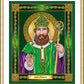 Wall Frame Gold, Matted - St. Patrick by B. Nippert