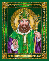 Metal Print - St. Patrick by B. Nippert
