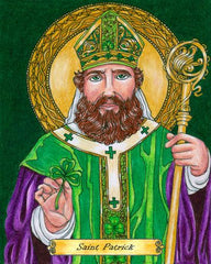Metal Print - St. Patrick by B. Nippert