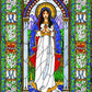 Wall Frame Espresso, Matted - Our Lady of the Immaculate Conception by Brenda Nippert - Trinity Stores