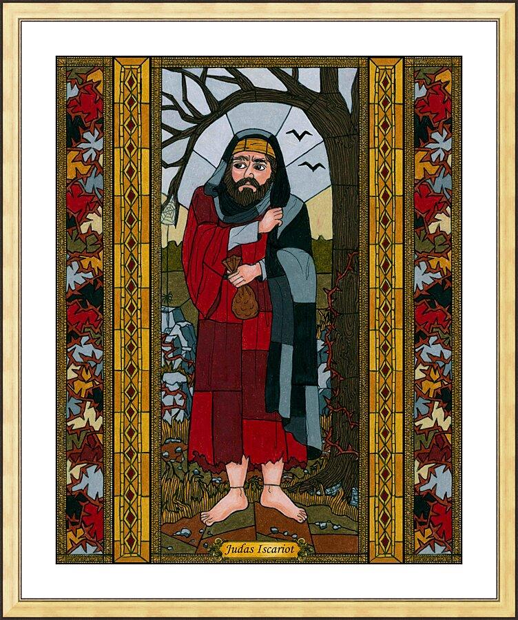 Wall Frame Gold, Matted - Judas Iscariot by Brenda Nippert - Trinity Stores