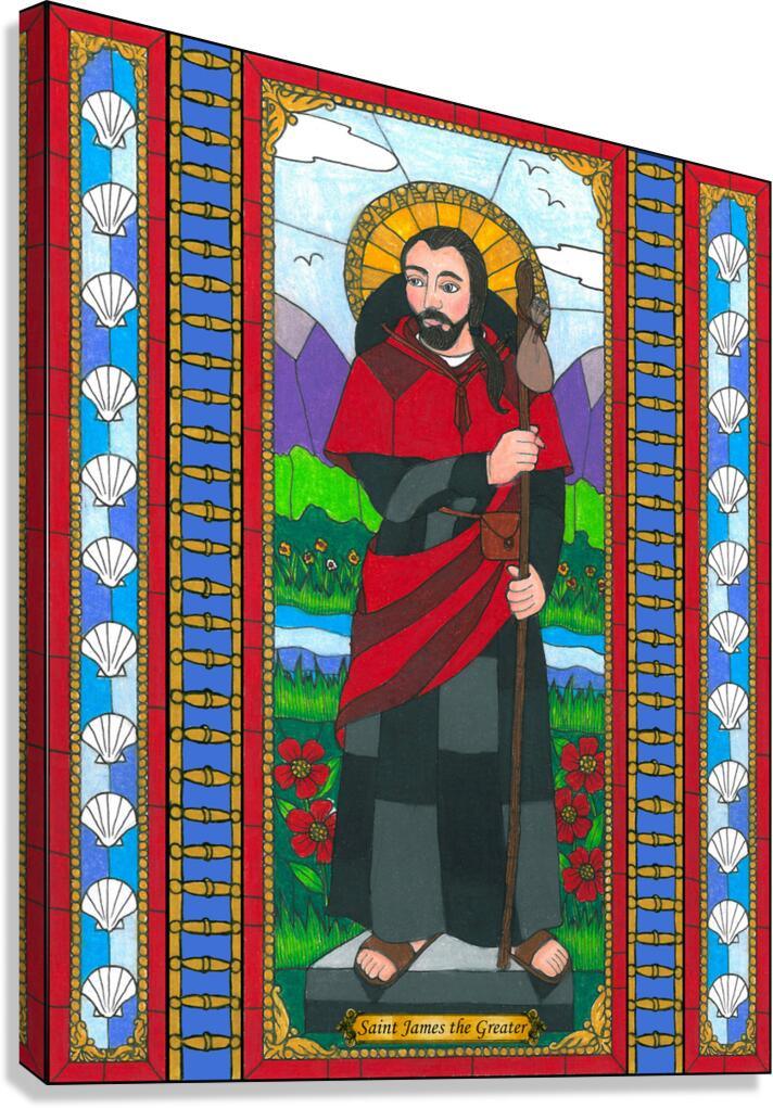 Canvas Print - St. James the Greater by B. Nippert