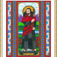 Wall Frame Gold, Matted - St. James the Greater by Brenda Nippert - Trinity Stores