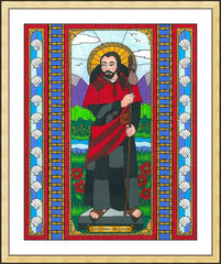 Wall Frame Gold - St. James the Greater by B. Nippert