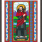 Wall Frame Espresso, Matted - St. James the Greater by Brenda Nippert - Trinity Stores