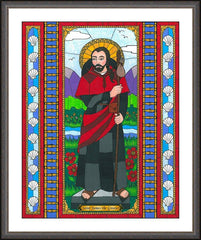 Wall Frame Espresso - St. James the Greater by B. Nippert