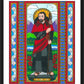 Wall Frame Black, Matted - St. James the Greater by Brenda Nippert - Trinity Stores