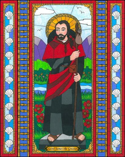 Canvas Print - St. James the Greater by B. Nippert