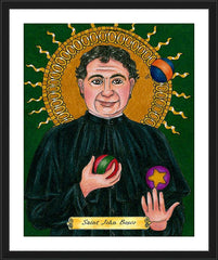 Wall Frame Black - St. John Bosco  by B. Nippert