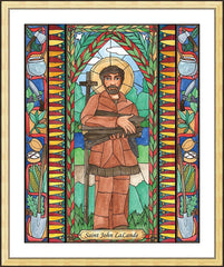 Wall Frame Gold - St. John LaLande by B. Nippert