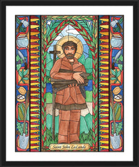 Wall Frame Black - St. John LaLande by B. Nippert
