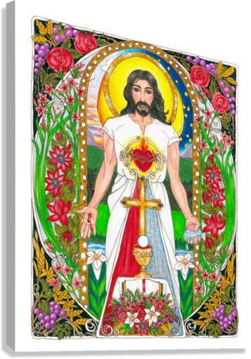 Canvas Print - Jesus by Brenda Nippert - Trinity Stores