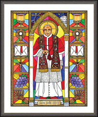 Wall Frame Espresso - St. John XXIII by B. Nippert