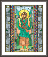 Wall Frame Espresso - St. Kevin by B. Nippert