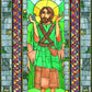 Wall Frame Gold, Matted - St. Kevin by Brenda Nippert - Trinity Stores