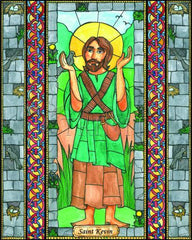 Acrylic Print - St. Kevin by B. Nippert