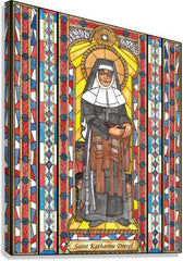 Canvas Print - St. Katharine Drexel by B. Nippert