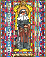 Metal Print - St. Katharine Drexel by B. Nippert