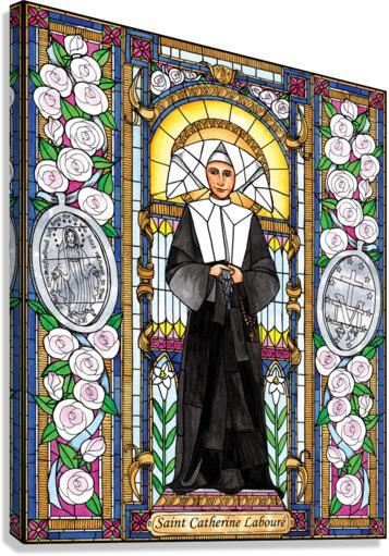 Canvas Print - St. Catherine Labouré by Brenda Nippert - Trinity Stores