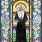 Wall Frame Black, Matted - St. Catherine Labouré by B. Nippert