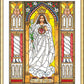 Wall Frame Gold, Matted - Our Lady of America by B. Nippert