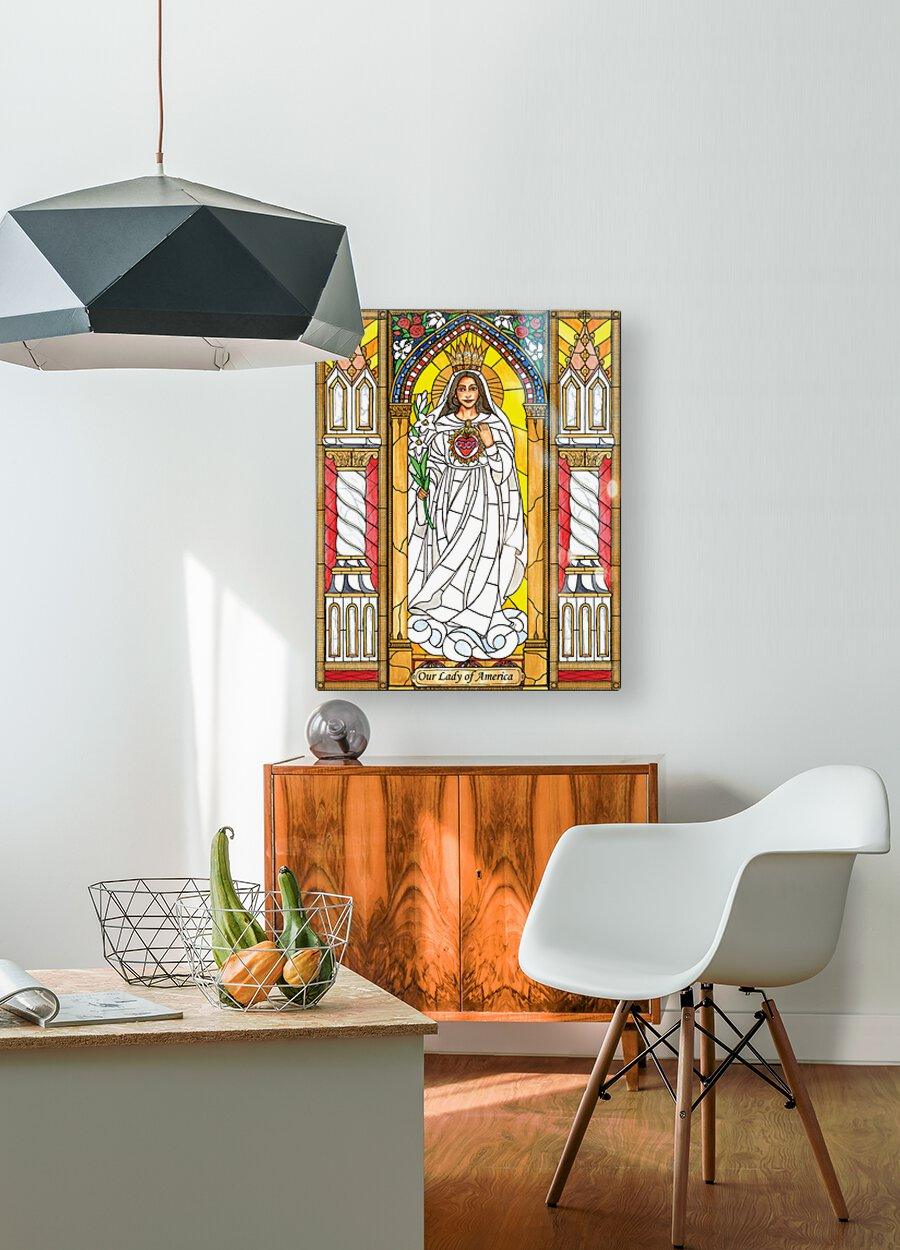 Acrylic Print - Our Lady of America by Brenda Nippert - Trinity Stores