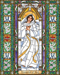 Metal Print - Assumption of Mary by B. Nippert