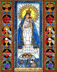 Metal Print - Our Lady of Caridad del Cobre by B. Nippert