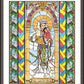 Wall Frame Espresso, Matted - Our Lady of China by Brenda Nippert - Trinity Stores