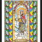 Wall Frame Black, Matted - Our Lady of China by Brenda Nippert - Trinity Stores