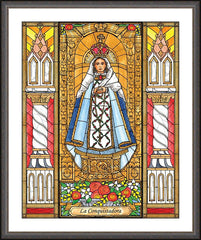 Wall Frame Espresso - La Conquistadora by B. Nippert