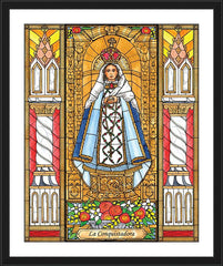 Wall Frame Black - La Conquistadora by B. Nippert