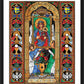 Wall Frame Black, Matted - Our Lady of Czestochowa by B. Nippert