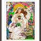 Wall Frame Espresso, Matted - Our Lady of Fatima by Brenda Nippert - Trinity Stores