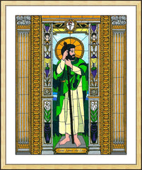Wall Frame Gold - St. James the Less by B. Nippert