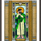 Wall Frame Espresso, Matted - St. James the Less by Brenda Nippert - Trinity Stores