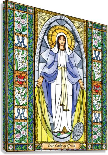 Canvas Print - Our Lady of Grace by Brenda Nippert - Trinity Stores
