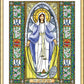 Wall Frame Gold, Matted - Our Lady of Grace by B. Nippert
