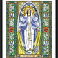 Wall Frame Black, Matted - Our Lady of Grace by Brenda Nippert - Trinity Stores