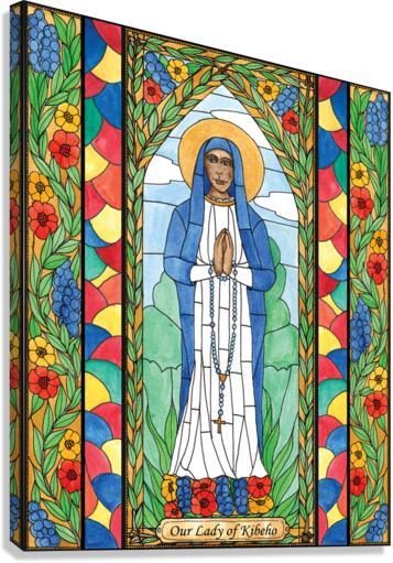 Canvas Print - Our Lady of Kibeho by B. Nippert