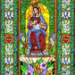 Wall Frame Black, Matted - Our Lady of the Milk by Brenda Nippert - Trinity Stores