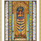 Wall Frame Gold, Matted - Our Lady of Loreto by B. Nippert