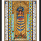 Wall Frame Black, Matted - Our Lady of Loreto by Brenda Nippert - Trinity Stores