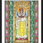Wall Frame Black, Matted - Our Lady of La Salette by Brenda Nippert - Trinity Stores
