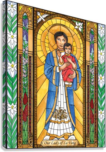 Canvas Print - Our Lady of La Vang by B. Nippert