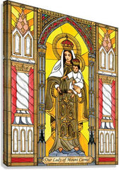 Canvas Print - Our Lady of Mt. Carmel by B. Nippert