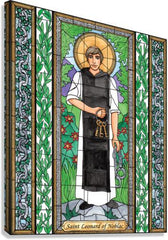 Canvas Print - St. Leonard of Noblac by B. Nippert