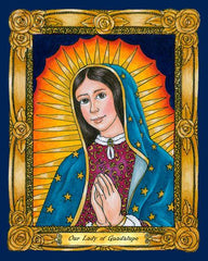 Acrylic Print - Our Lady of Guadalupe by B. Nippert