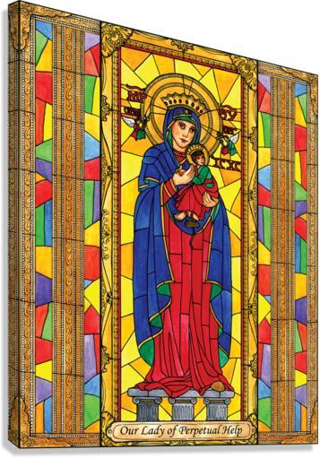 Canvas Print - Our Lady of Perpetual Help by B. Nippert